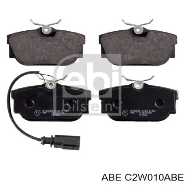 Pastillas traseras de freno ABE C2W010ABE precio, desde 25,44 EUR