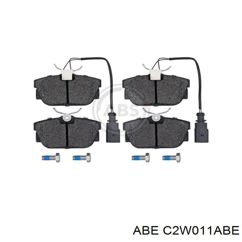 Comprar C2W011ABE ABE Pastillas de freno traseras