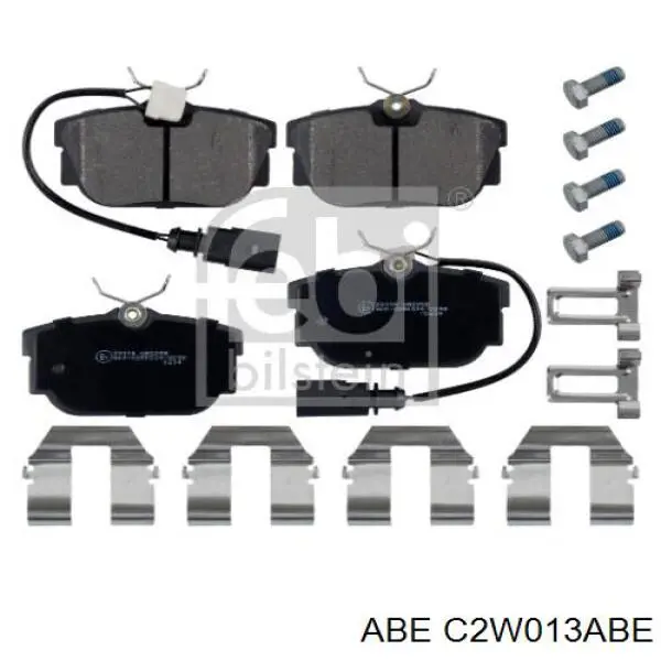 Comprar C2W013ABE ABE Pastillas de freno traseras