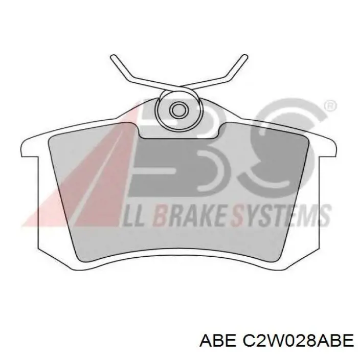 Pastillas traseras de freno ABE C2W028ABE precio, desde 24,19 EUR