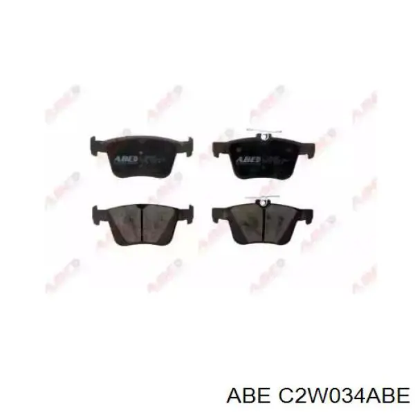 Pastillas traseras de freno ABE C2W034ABE precio, desde 24,84 EUR