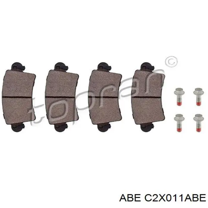Pastillas traseras de freno ABE C2X011ABE precio, desde 19,66 EUR