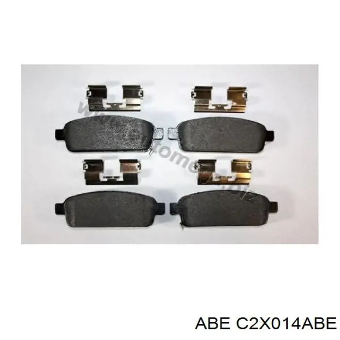 Comprar C2X014ABE ABE Pastillas de freno traseras
