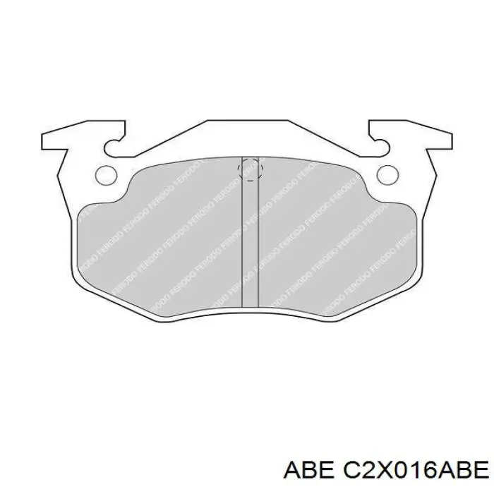 Pastillas traseras de freno ABE C2X016ABE precio, desde 25,80 EUR