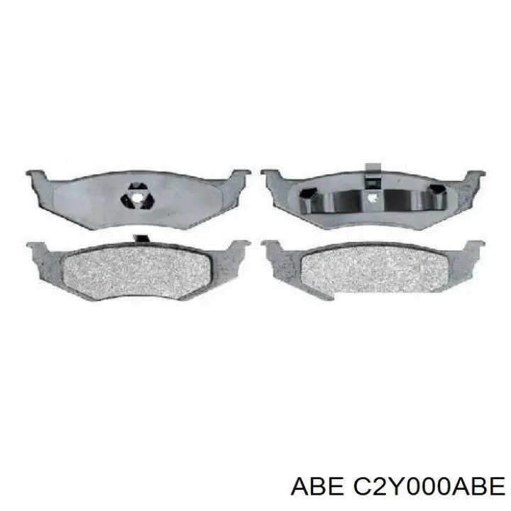 Pastillas traseras ABE C2Y000ABE