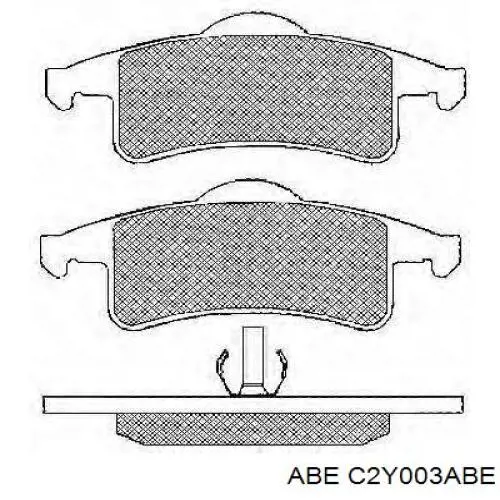 C2Y003ABE ABE Pastillas freno traseras