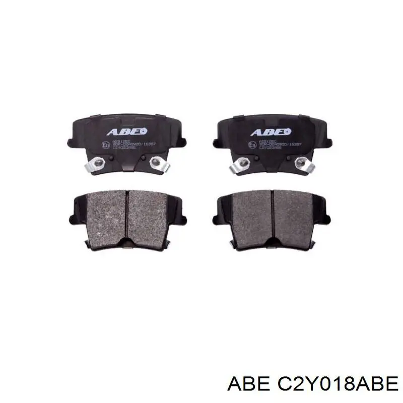 C2Y018ABE ABE Pastillas freno traseras