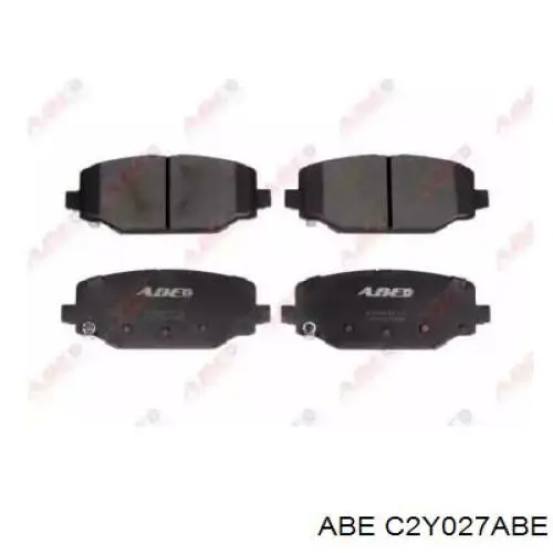 Pastillas traseras de freno ABE C2Y027ABE precio, desde 31,99 EUR