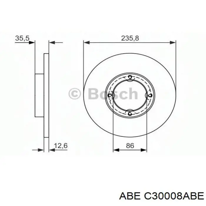 Freno de disco delantero Chevrolet Spark (Matiz) M200, M250