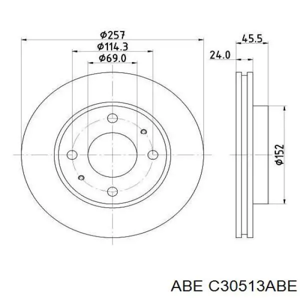 Comprar S517122D300 Hyundai/Kia Freno de disco delantero