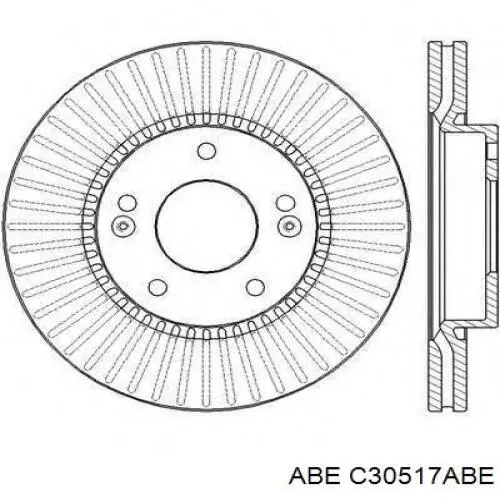 Comprar C30517ABE ABE Freno de disco delantero