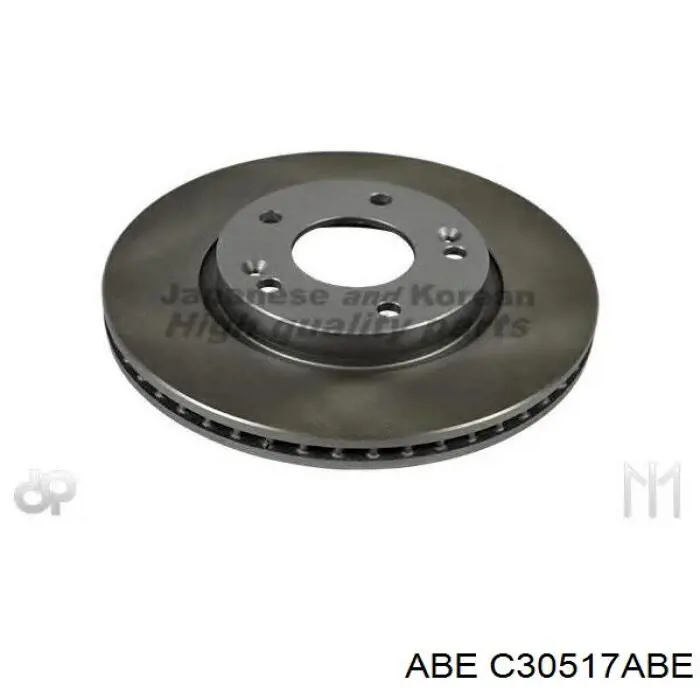 C30517ABE ABE disco de freno delantero