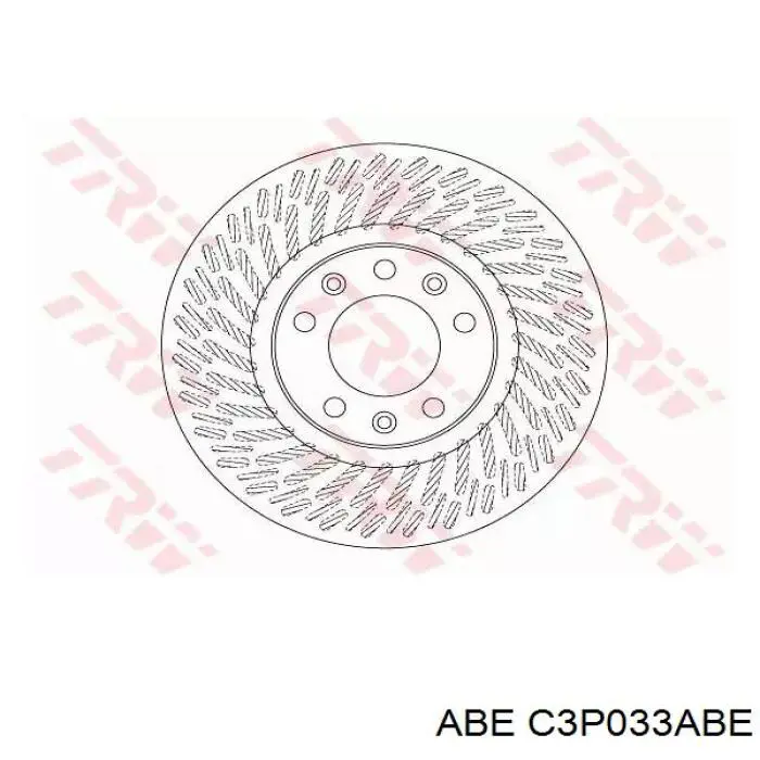Disco de freno delantero ABS 18442