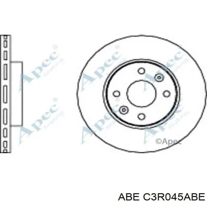 Disco de freno C3R045ABE ABE