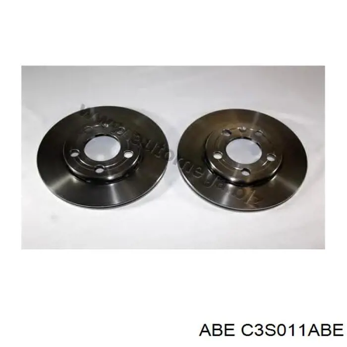Disco de freno delantero ABE C3S011ABE
