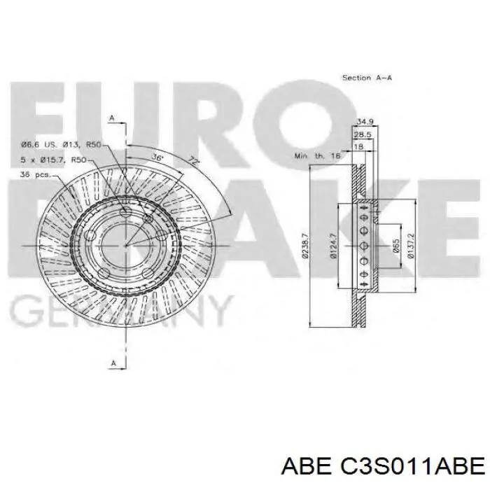 C3S011ABE ABE Discos