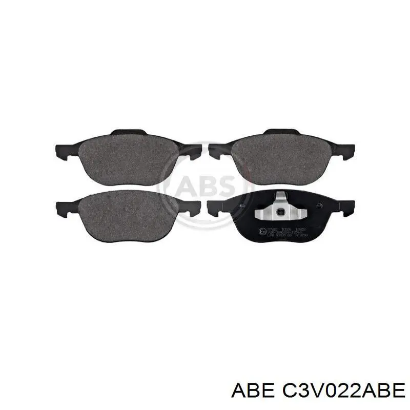 Disco de freno delantero ABE C3V022ABE
