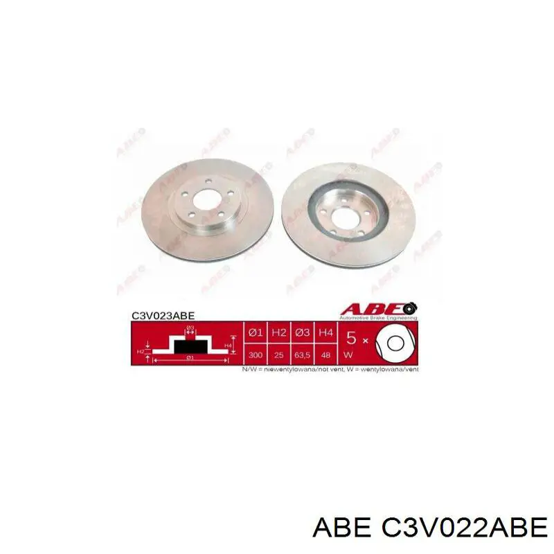 C3V022ABE ABE Discos