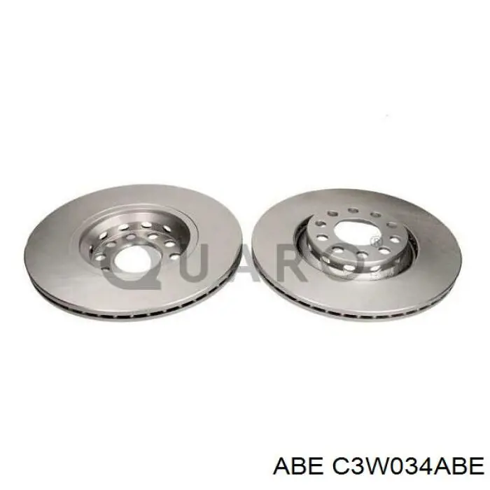 Disco de freno delantero ABE C3W034ABE