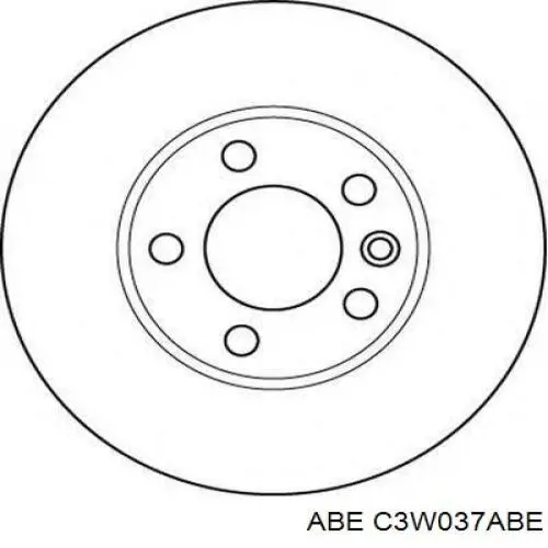 Frenos delanteros ABE C3W037ABE precio, desde 57,20 EUR