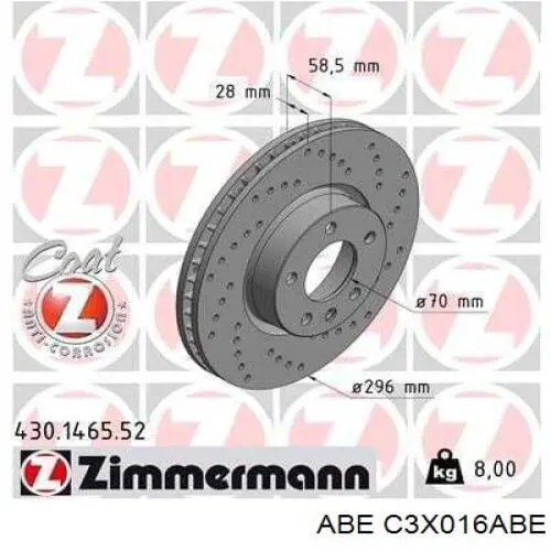 C3X016ABE ABE Discos