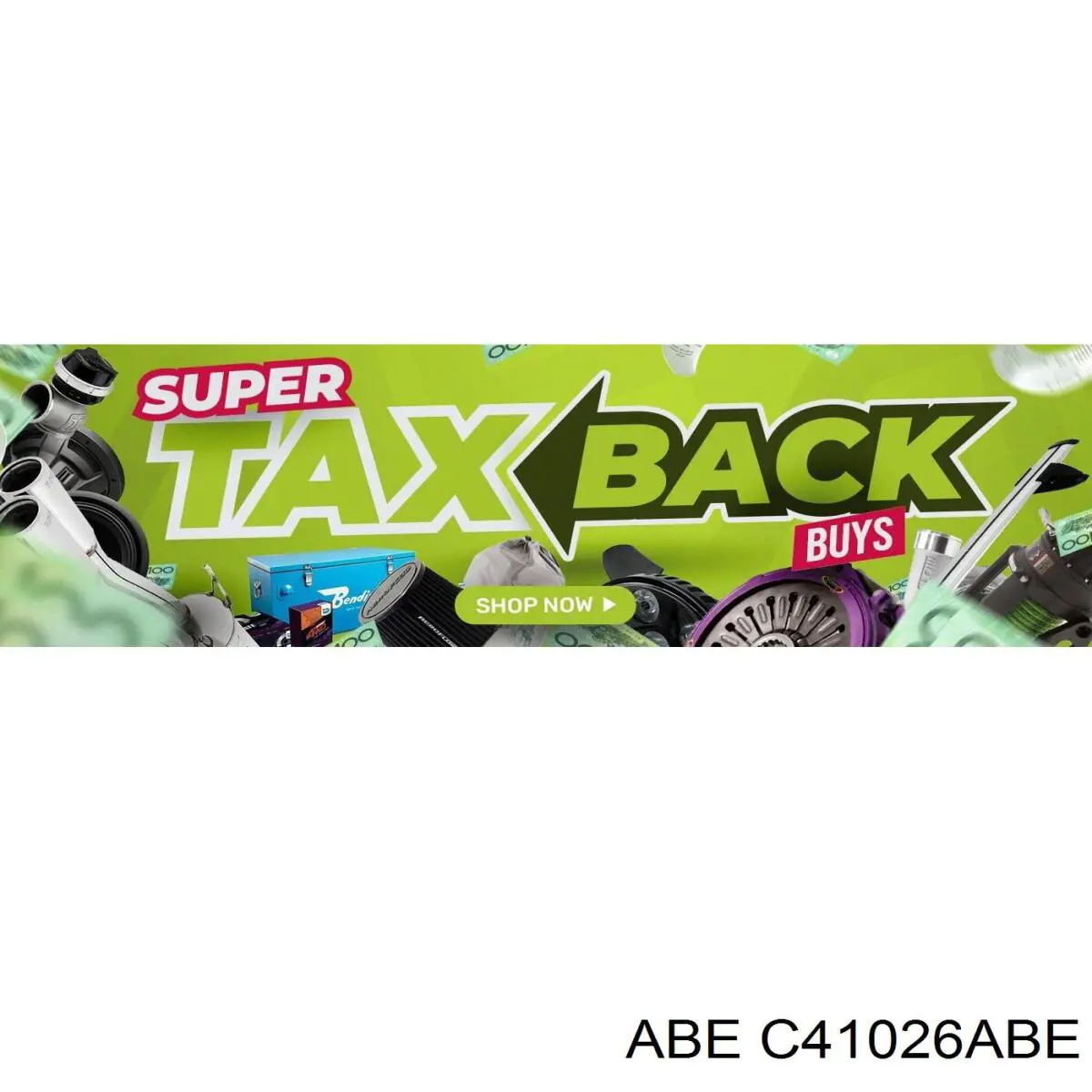 C41026ABE ABE Freno de disco trasero