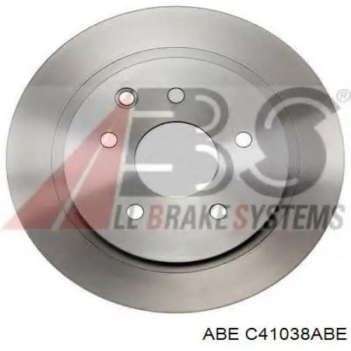 Disco de freno trasero ABE C41038ABE precio, desde 36,80 EUR
