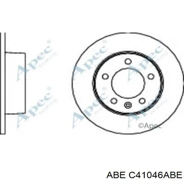 C41046ABE ABE Freno de disco trasero