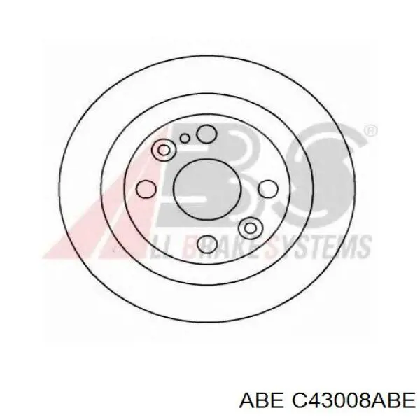 Disco de freno trasero Mazda 323 BG
