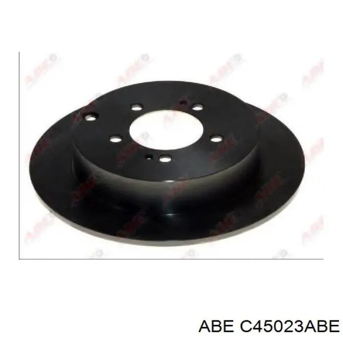 Comprar C45023ABE ABE Disco de freno trasero