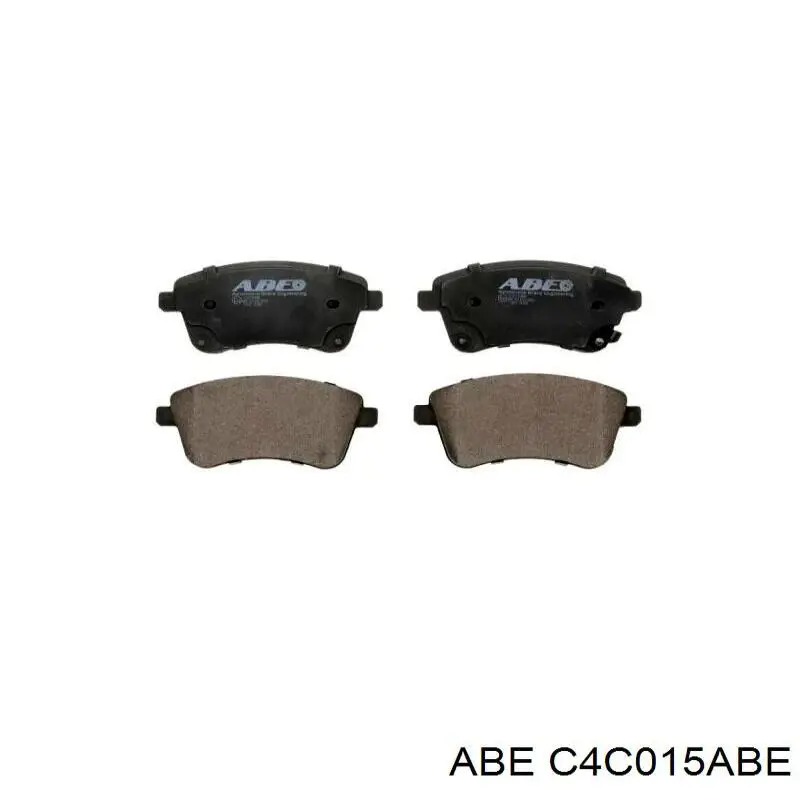 C4C015ABE ABE Freno de disco trasero