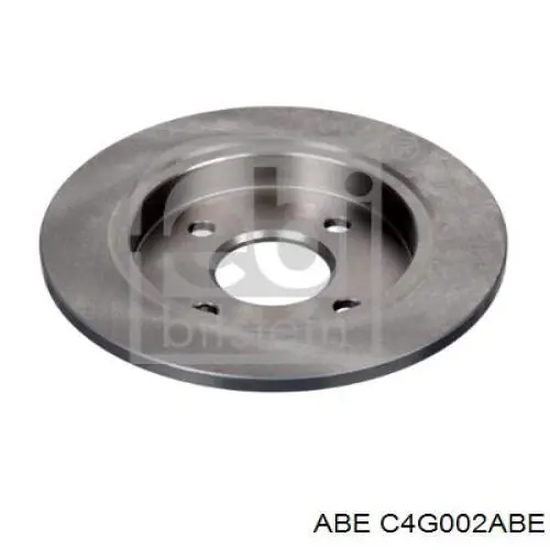 Disco de freno trasero Ford Sierra 1 GBC