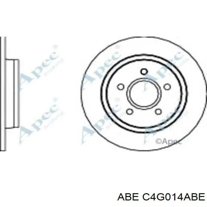 Disco de freno trasero Volvo V40 525, 526