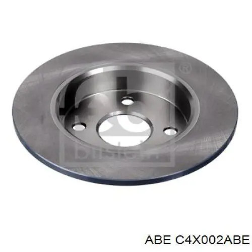 Disco de freno trasero C4X002ABE ABE