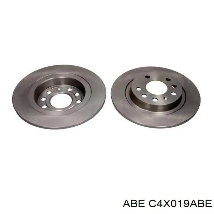 Disco de freno trasero C4X019ABE ABE