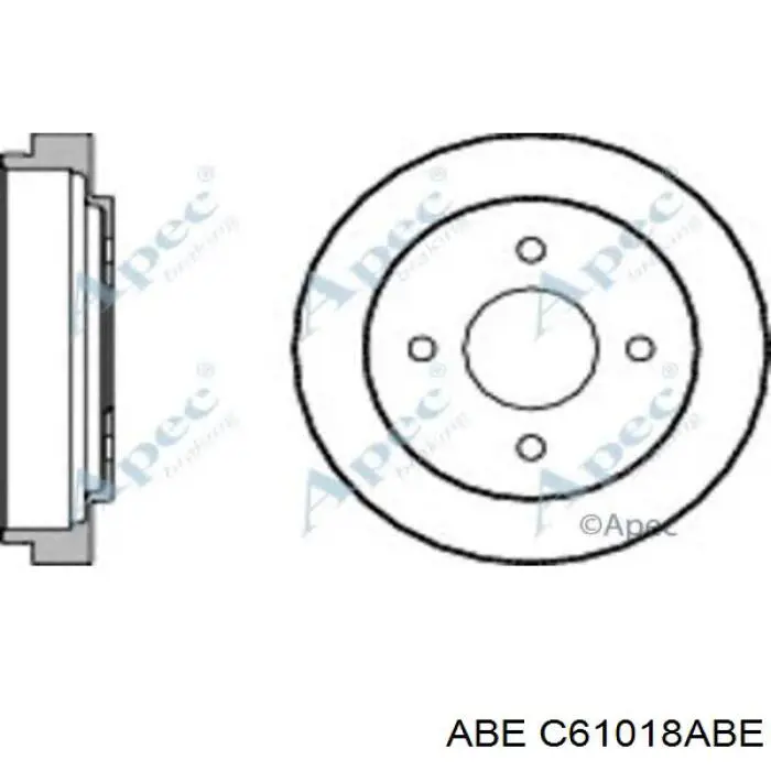 Tambor de freno trasero Japan Parts TA105C precio, desde 30,49 EUR