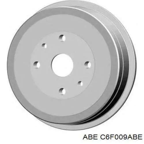 C6F009ABE ABE Tambor de freno trasero