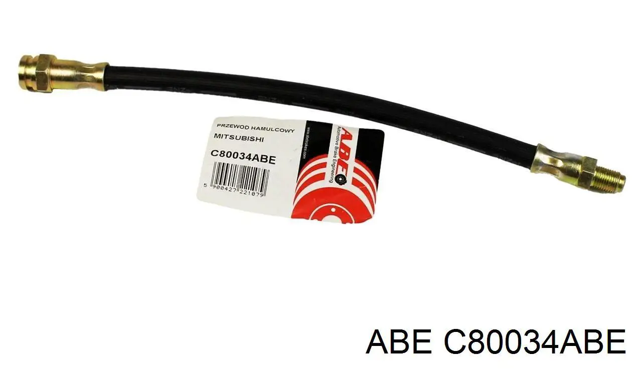 C80034ABE ABE latiguillo de freno trasero