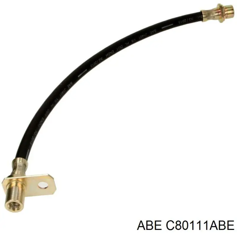 C80111ABE ABE latiguillo de freno trasero izquierdo