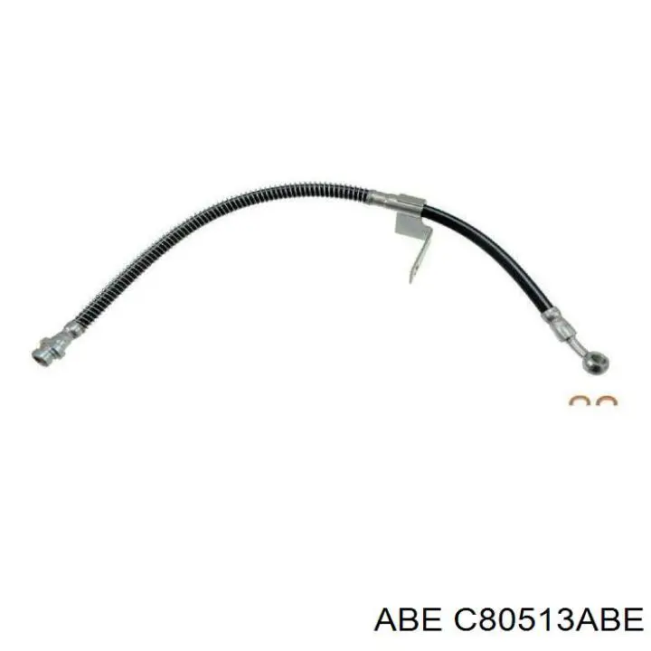 C80513ABE ABE tubo flexible de frenos delantero izquierdo