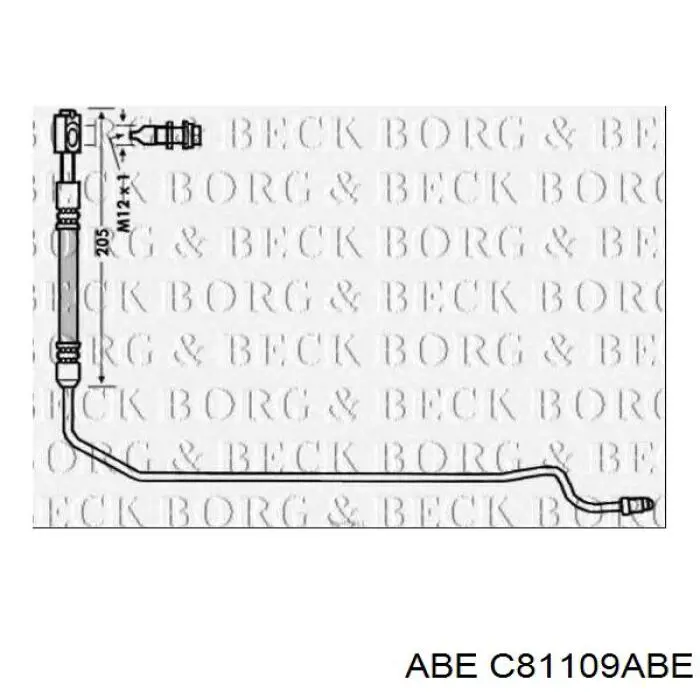 Manguera de freno trasera derecha Brembo T85216 precio, desde 31,28 EUR