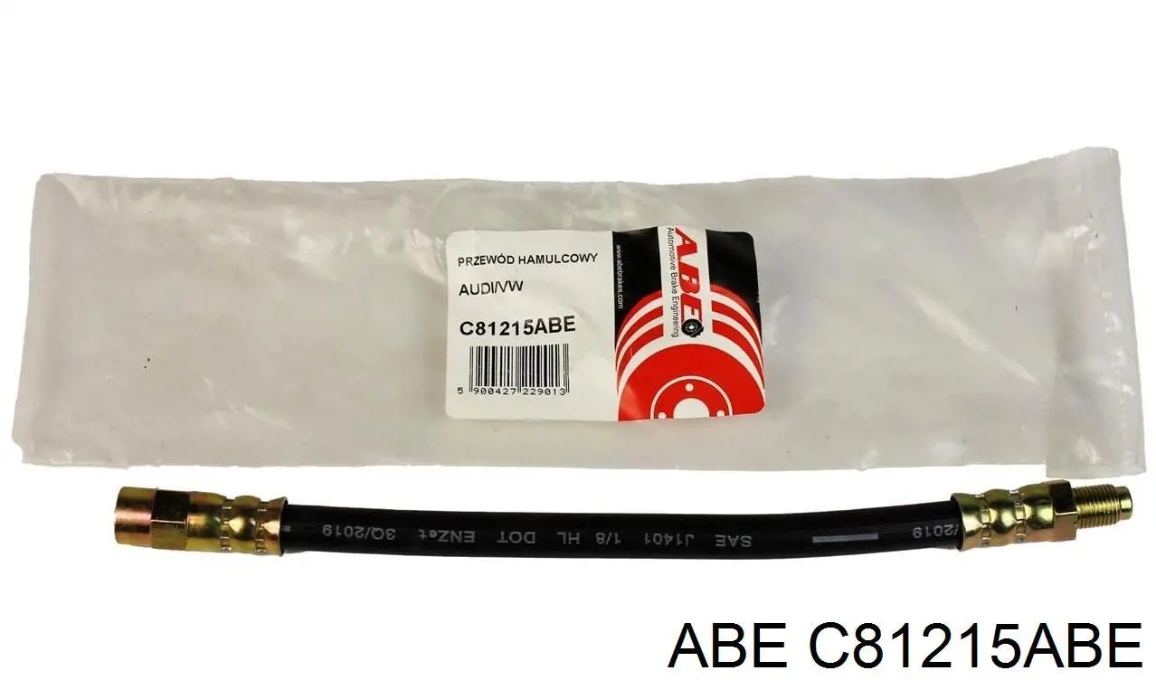 C81215ABE ABE latiguillo de freno trasero