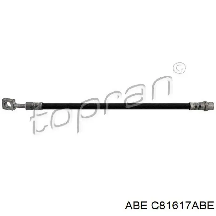 C81617ABE ABE tubo flexible de frenos trasero