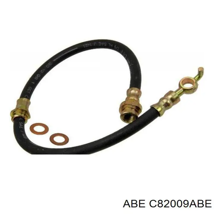 Tubo flexible de frenos delantero Mapco 3659