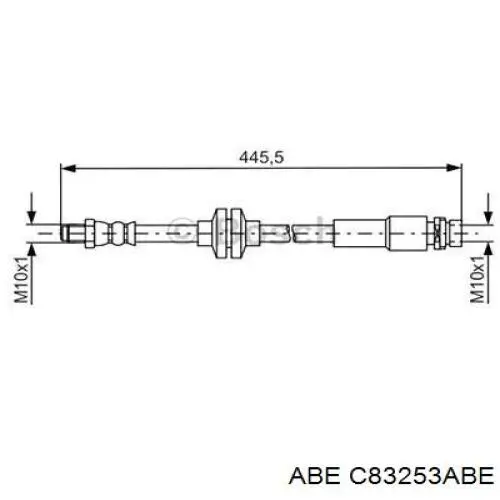 Comprar 1741404 Ford Latiguillos de freno delantero