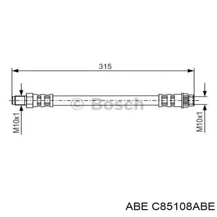 Latiguillos de freno delantero Peugeot/Citroen 480656 precio, desde 8,78 EUR