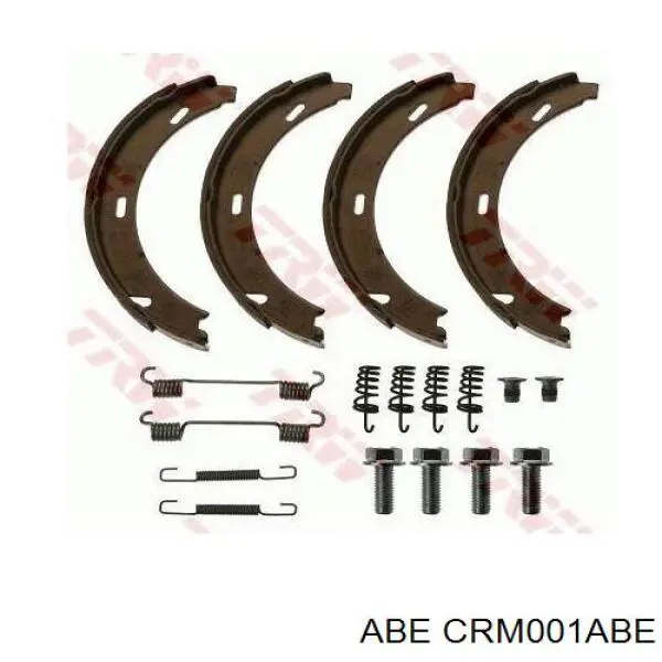 Juego de zapatas de frenos, freno de estacionamiento Mercedes E C124