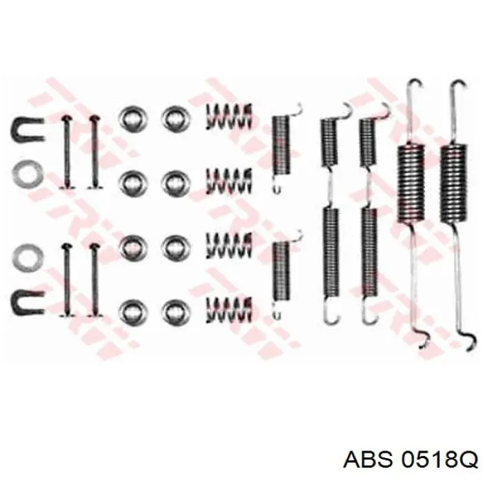 0518Q ABS juego de reparación, pastillas de frenos