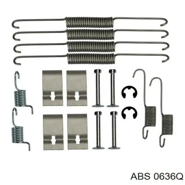 0636Q ABS juego de reparación, pastillas de frenos