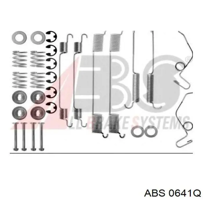 0641Q ABS juego de reparación, pastillas de frenos